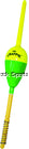 Mr. Crappie Spring Thang Floats 3/4" Yellow/Green
