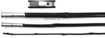 Eagle Claw 05100-007 Lake & Stream Bamboo Poles 12' Rigged