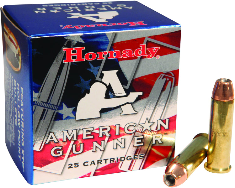 Hornady 90504 American Gunner Pistol Ammo 357 MAG, XTP, 125 Gr, 1500 fps, 25 Rnd, Boxed
