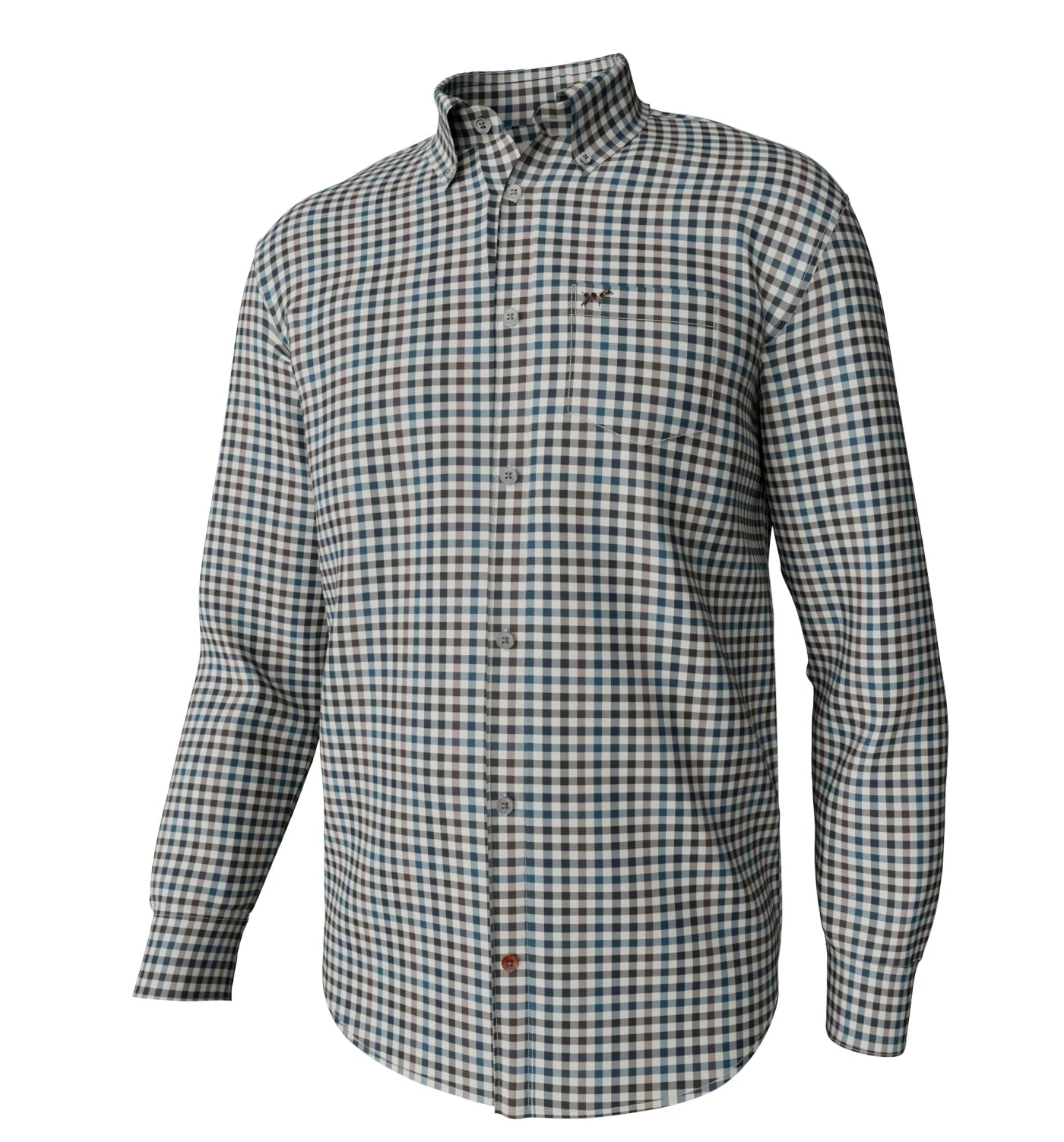 Southern Point Hadley Brushed Byron Plaid Peppercorn
