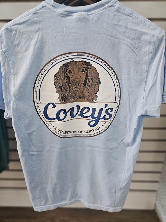 Covey's Pocket T-Shirt, Light Blue