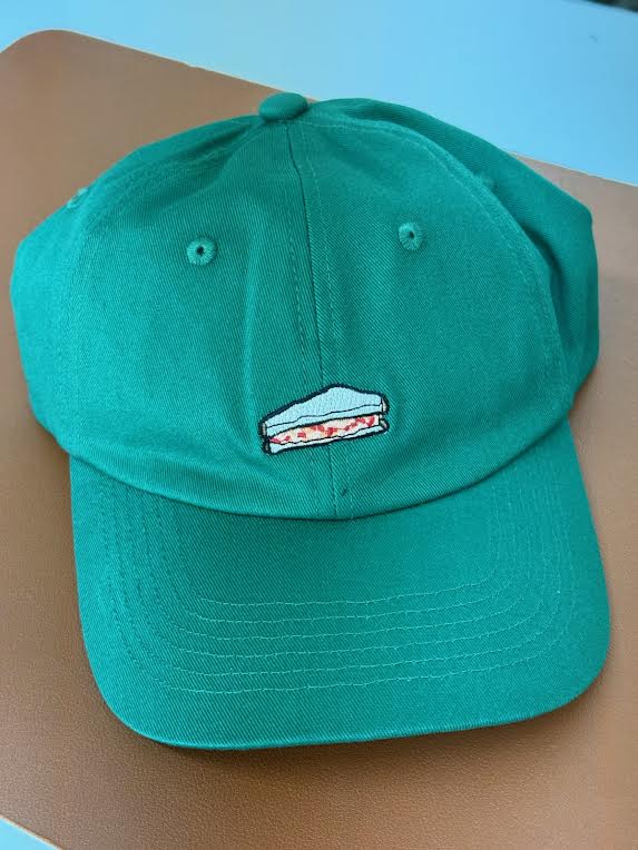 Chubbies The Pimento Cheese Hat Dad Hat, Bright Green