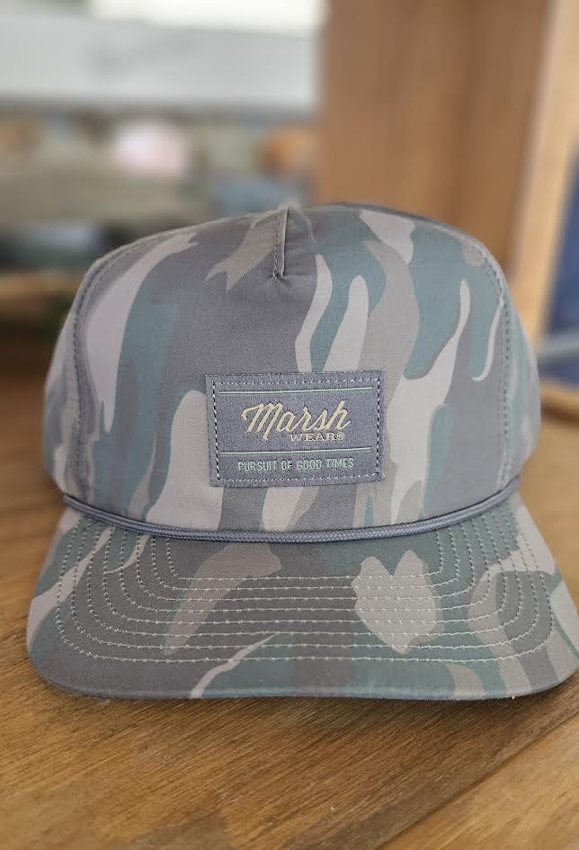 Marsh Wear Top Shelf Hat, Thyme Lowland Camo