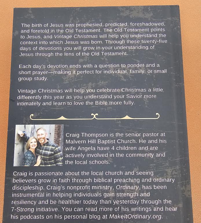 Vintage Christmas: Christ in the Old Testament- Hardcover