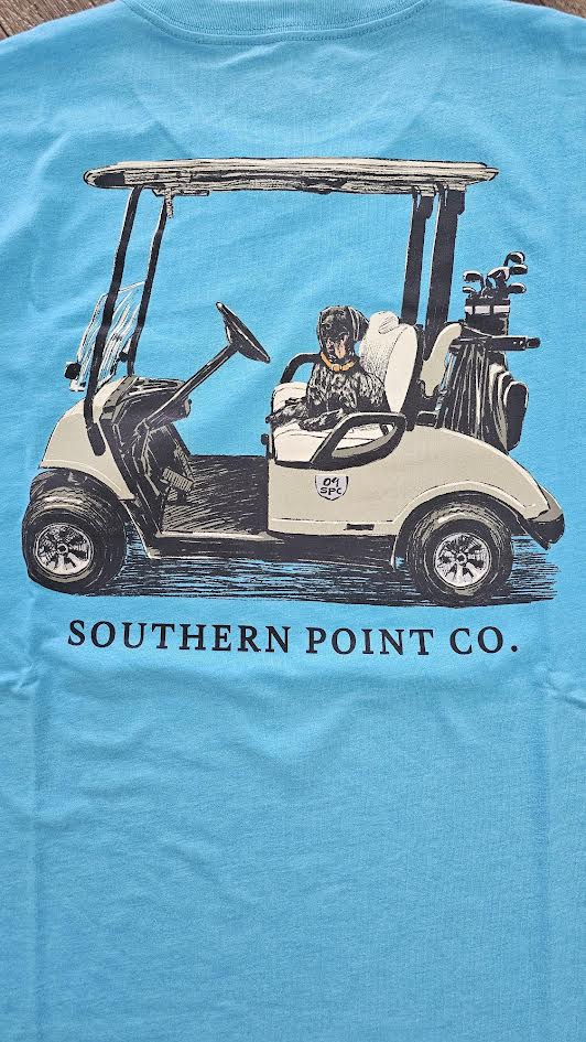 Southern Point Greyton Golf Cart Short Sleeve Tee