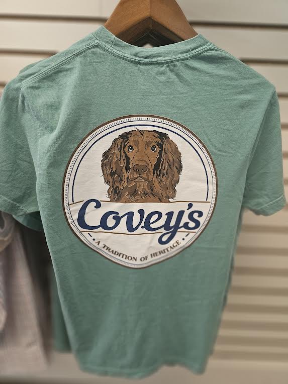 Covey's Pocket T-Shirt, Sea Green