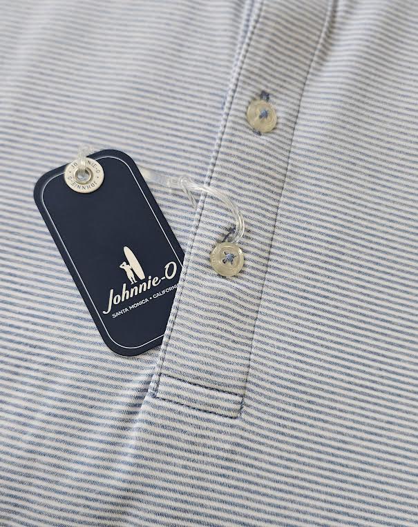 johnnie-O Performance Jersey Polo - Lyndonn, Tide