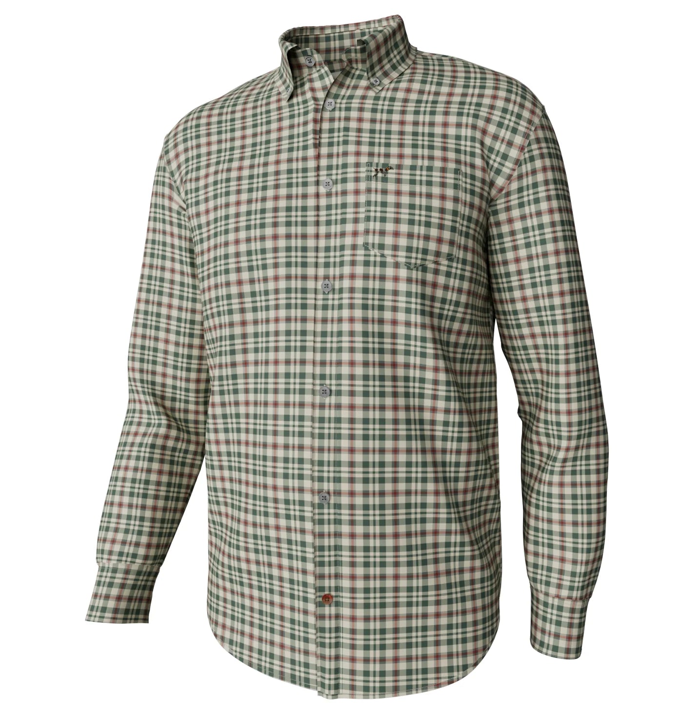 Southern Point Hadley Brushed Dalton Plaid - Duck Green