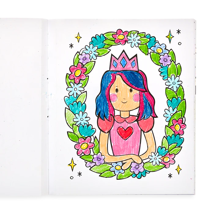OOLY Princesses and Fairies Coloring Book