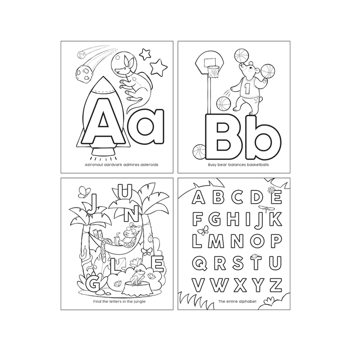 OOLY ABC: Amazing Animals Toddler Coloring Book