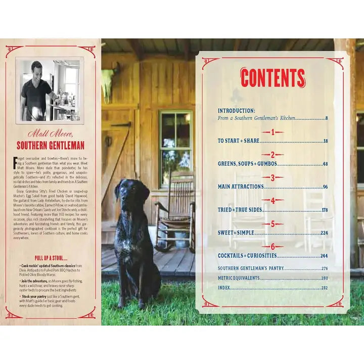 Southern Living A Southern Gentleman's Kitchen By Matt Moore Cookbook