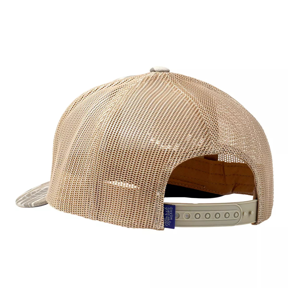 Marsh Wear Roadside Trucker Hat, Khaki Mallard Camo
