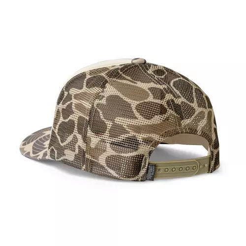 Marsh Wear Outfitter Snapback Hat, Khaki Mallard