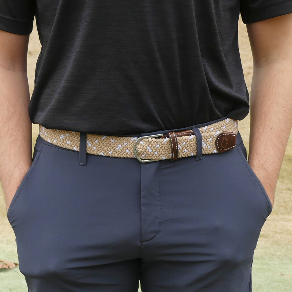 Roostas The Monterey Woven Elastic Stretch Belt