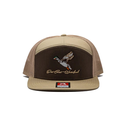 East Coast Waterfowl Embroidered Woodie Logo 7 Panel