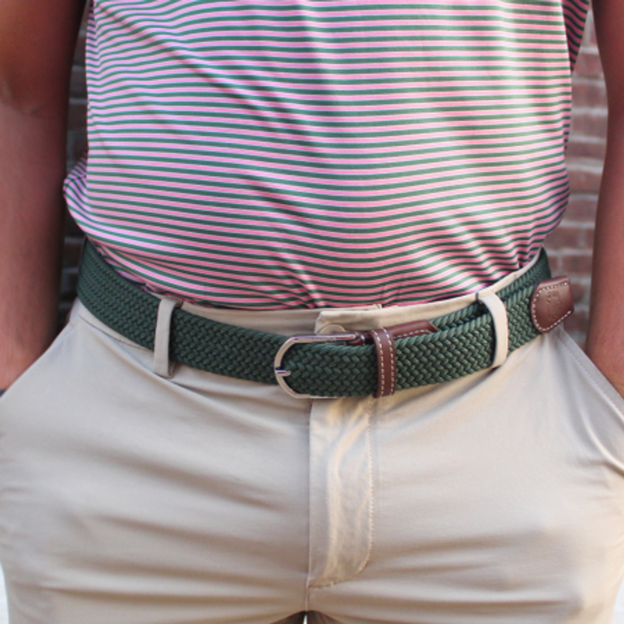 Roostas The Sierra Woven Elastic Stretch Belt
