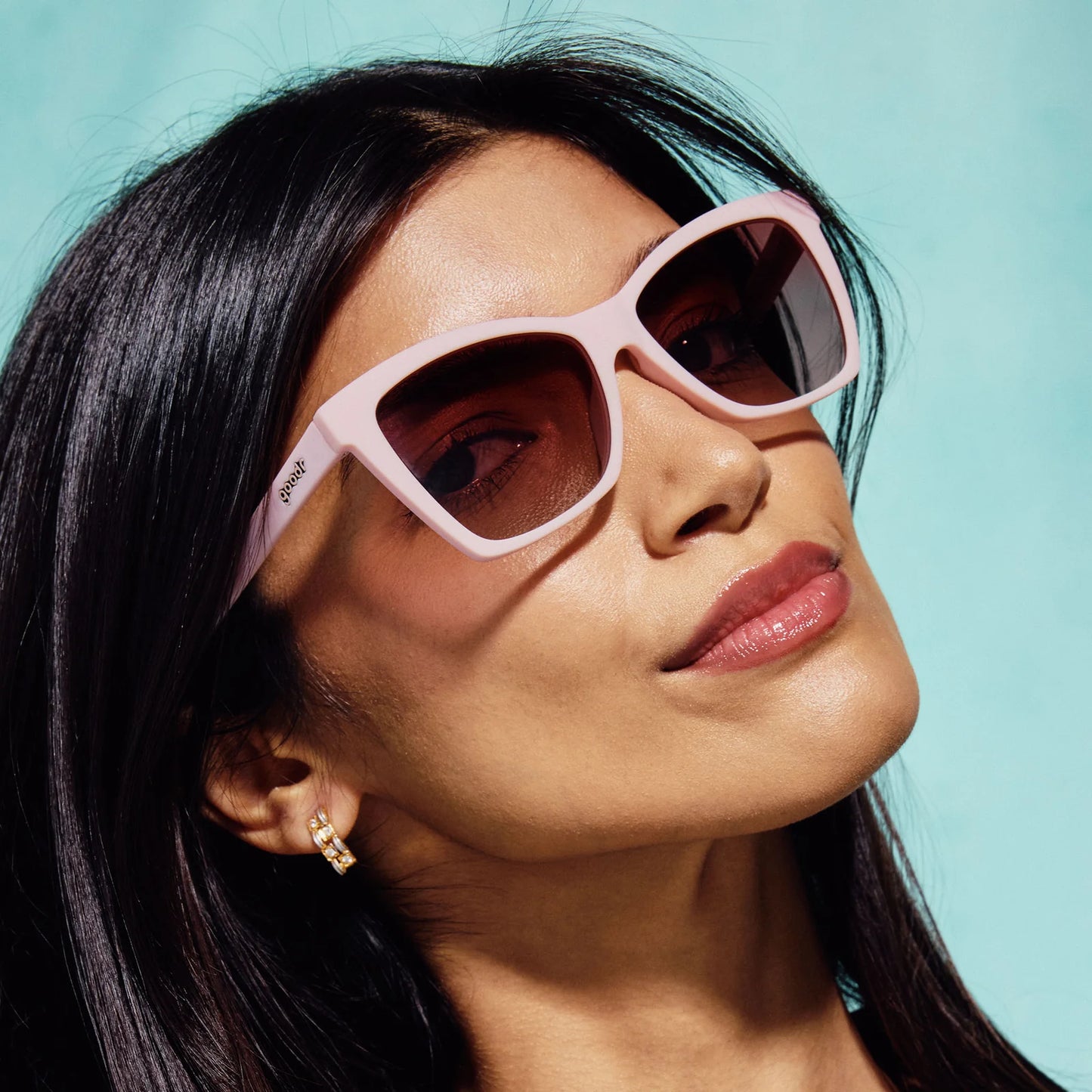 goodr Rosé Retail Therapy Sunglasses