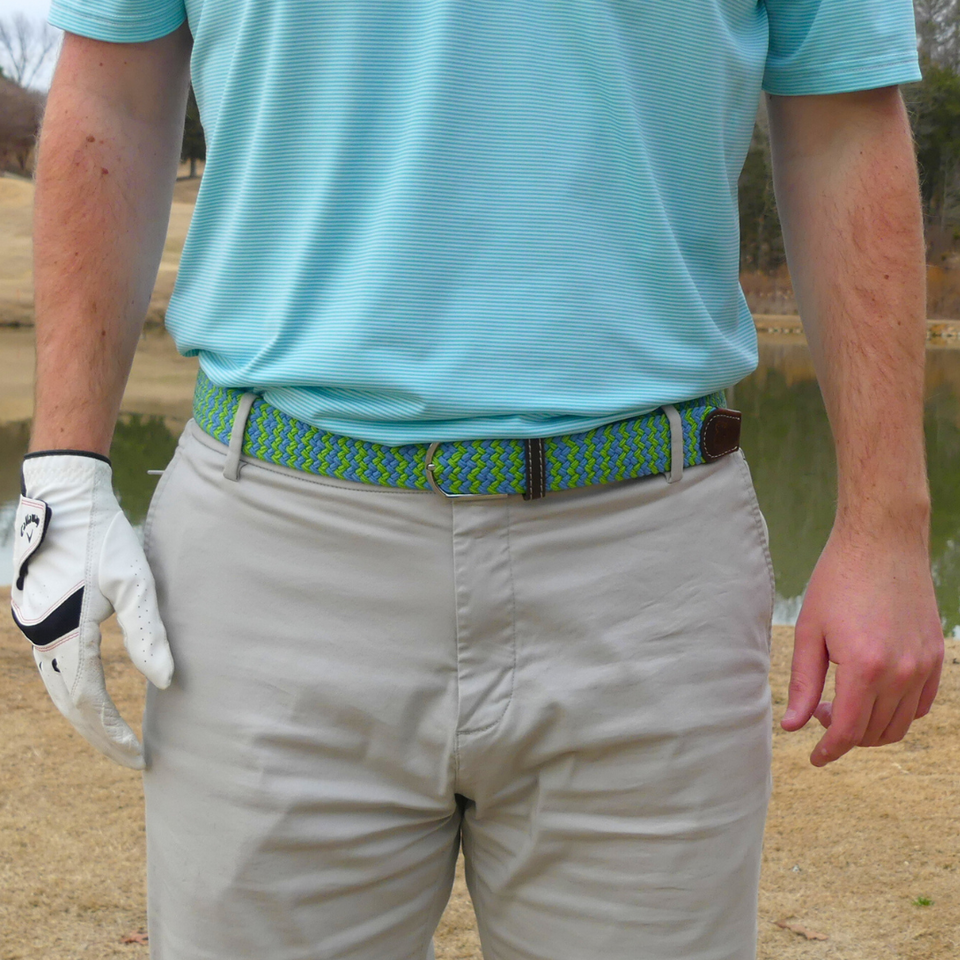 Roostas The Bermuda Woven Elastic Stretch Belt
