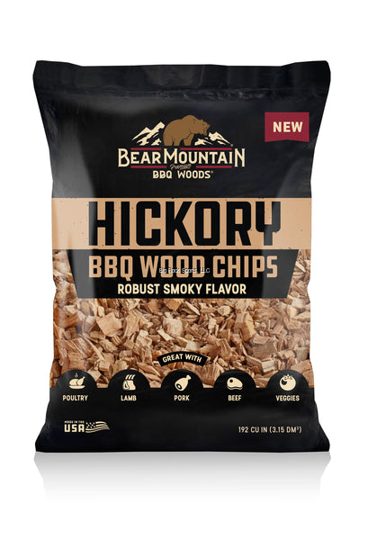 Bear Mountain FC93 BBQ Wood Chips 2lb bag - Hickory