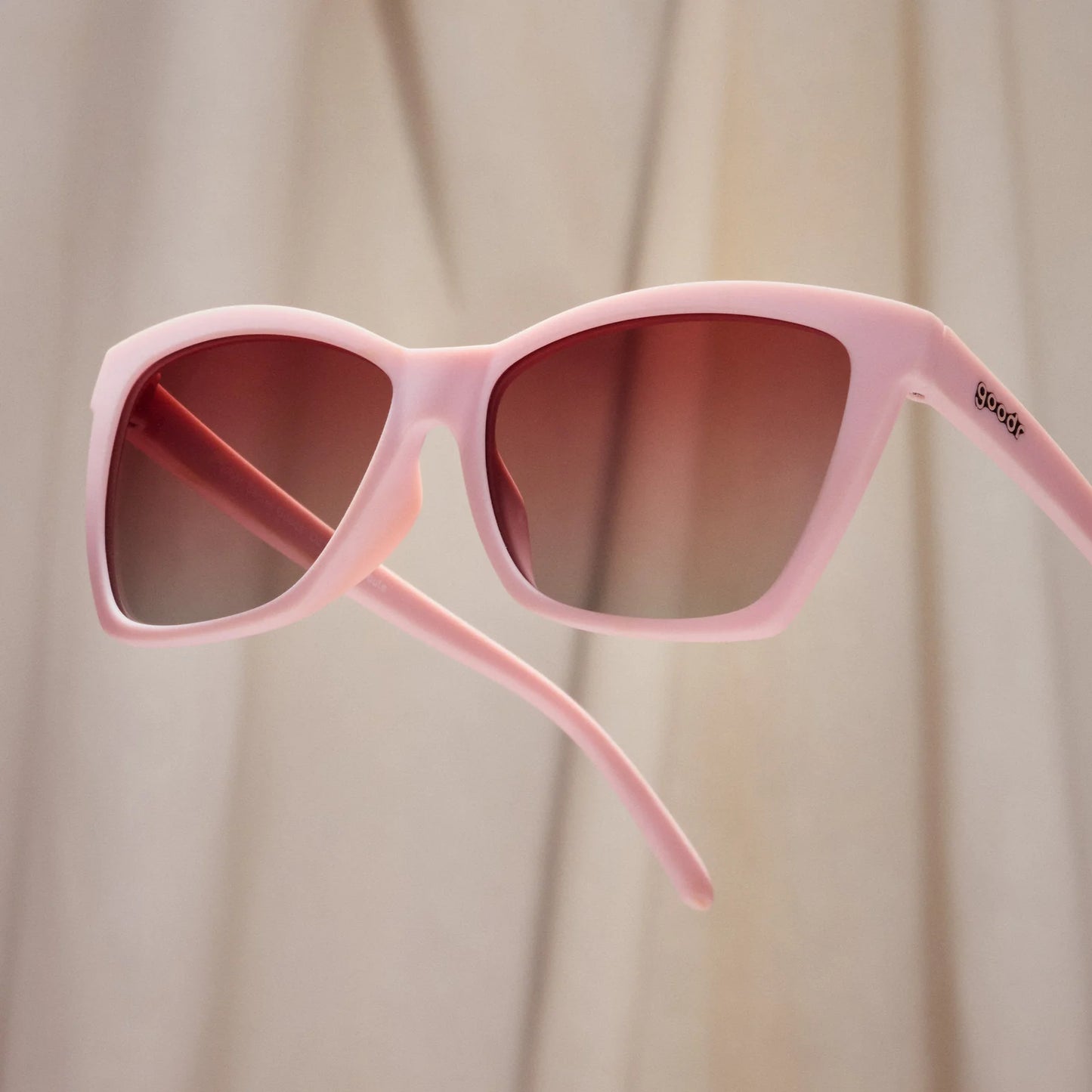 goodr Rosé Retail Therapy Sunglasses