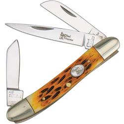 Frost 3 Blade SW-114BPS Orange Small Stockman
