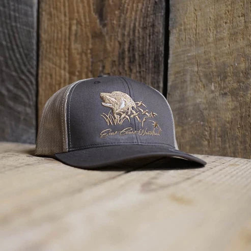 East Coast Waterfowl Embroidered Lab Hat, Brown/ Khaki
