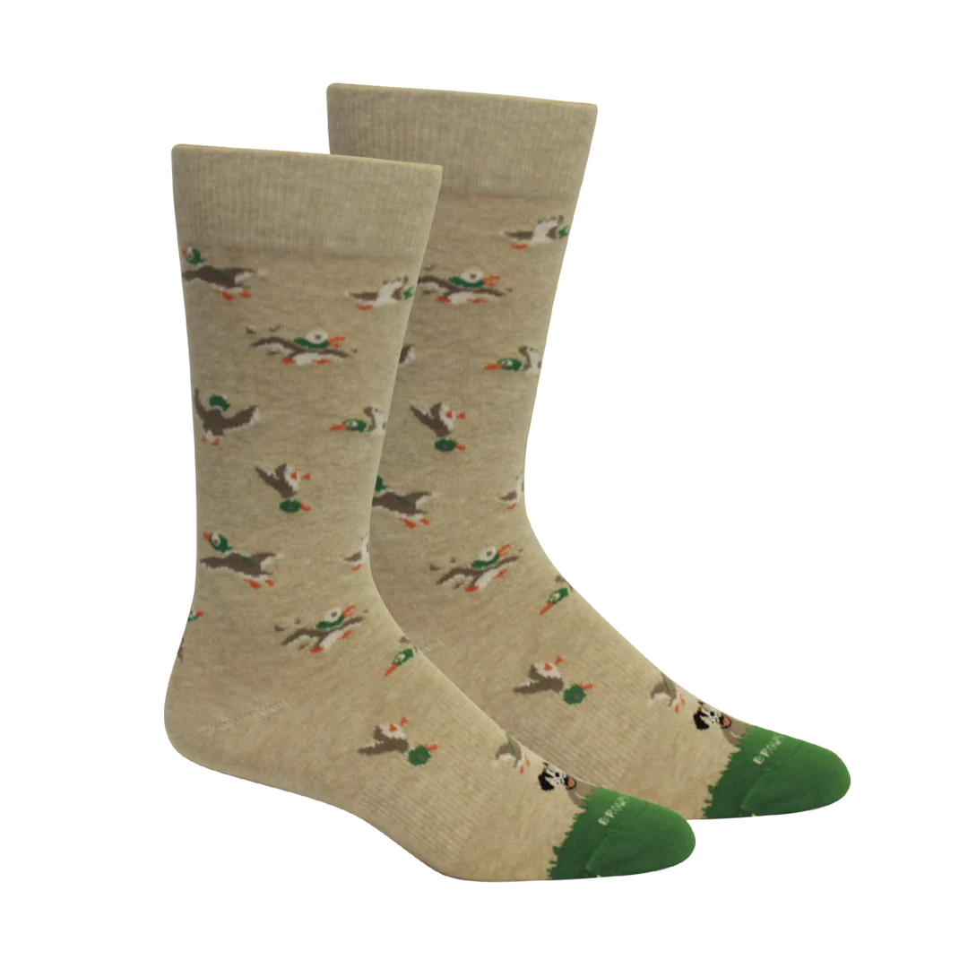 Brown Dog Hosiery Duck Hunt, Oatmeal