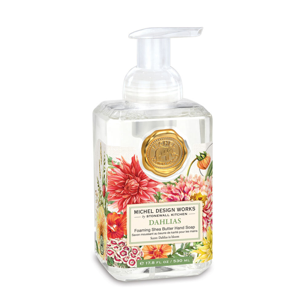 Michel Design Dahlias Foaming Hand Soap