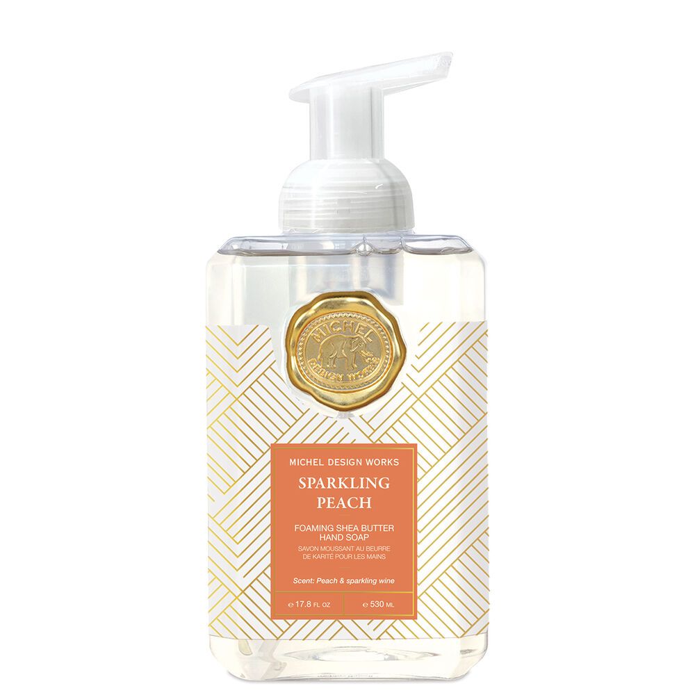Michel Design Sparkling Peach Foaming Hand Soap