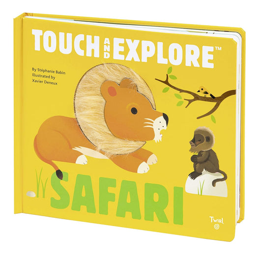 Touch and Explore Book: Safari  - Hardcover