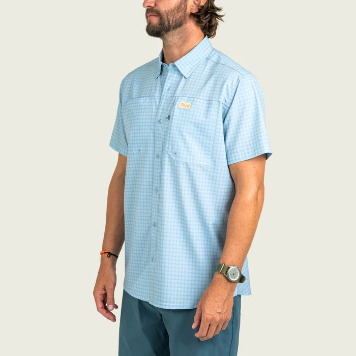 Marsh Wear Lenwood Hagood Shortsleeve Shirt, Cloud