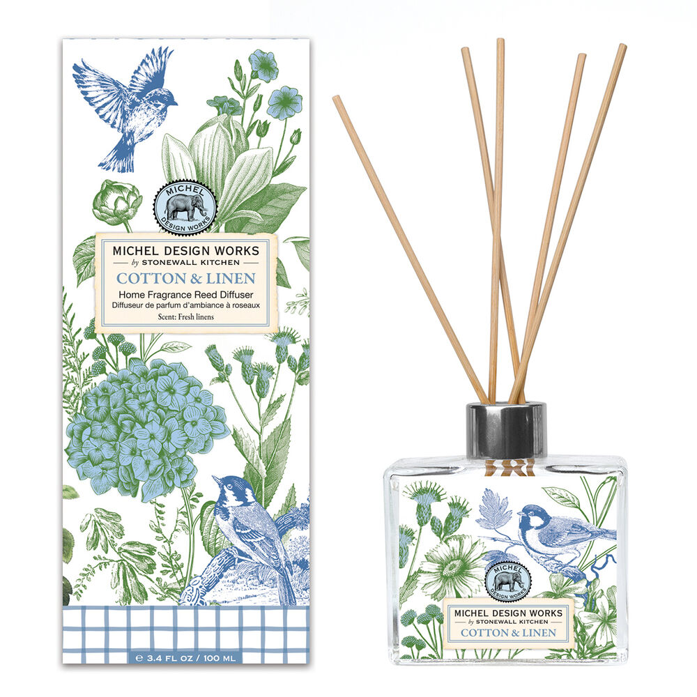 Michel Design Works Cotton & Linen Home Fragrance Reed Diffuser