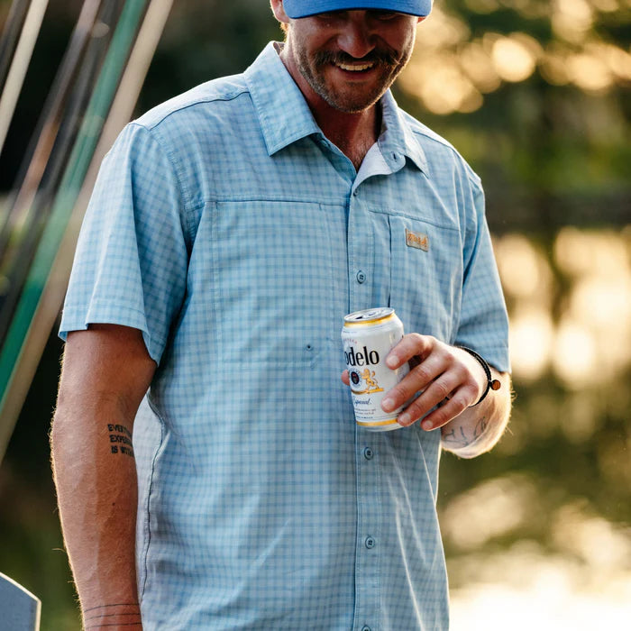 Marsh Wear Lenwood Hagood Shortsleeve Shirt, Cloud
