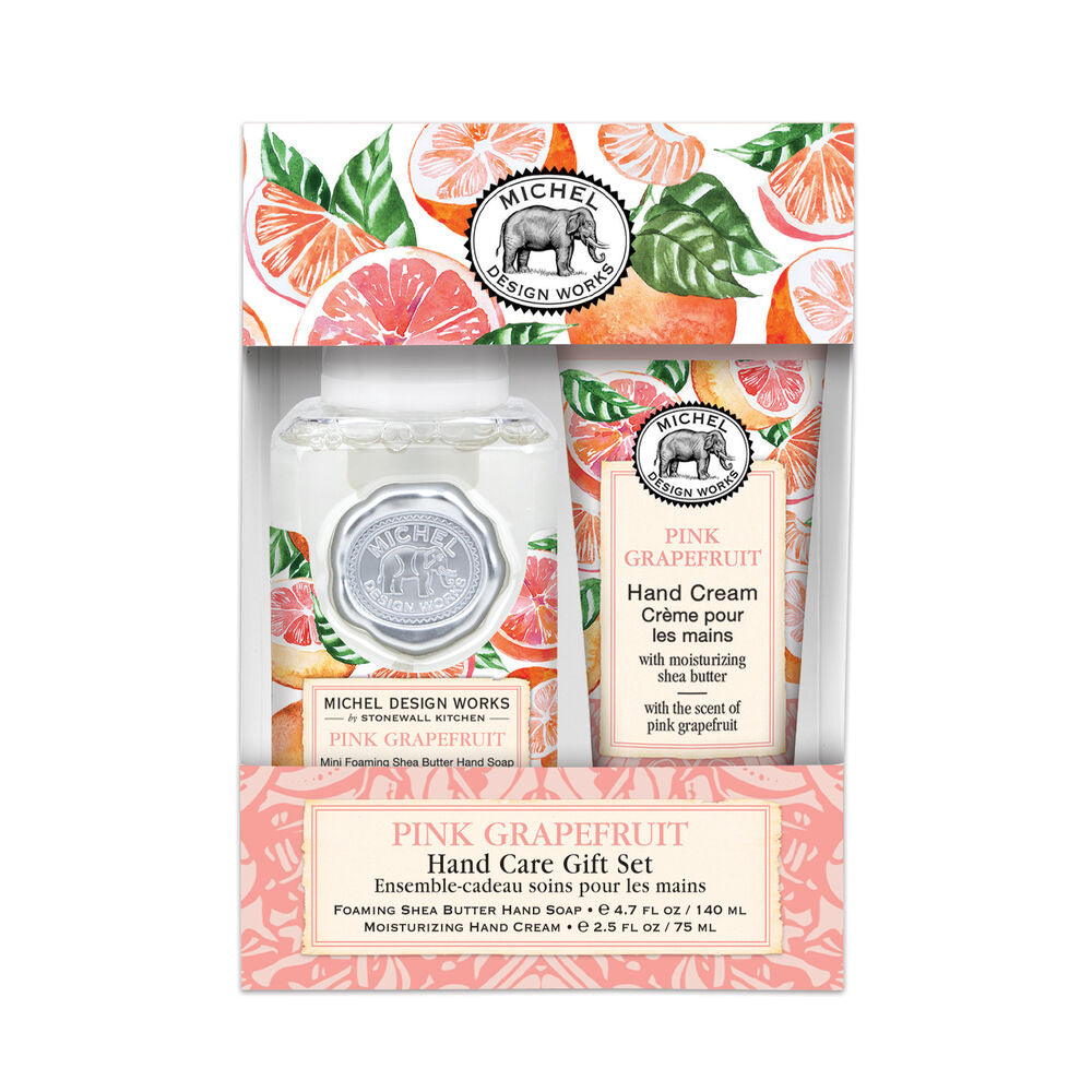 Michel Design Pink Grapefruit Hand Care Gift Set