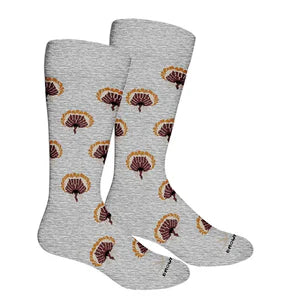 Brown Dog Hosiery Trophy Turkey, Light Grey