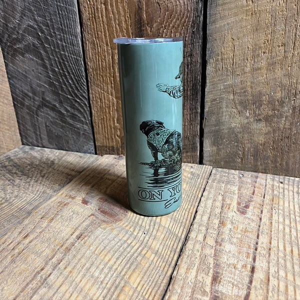 East Coast Waterfowl 20oz On Your Mark Tumbler