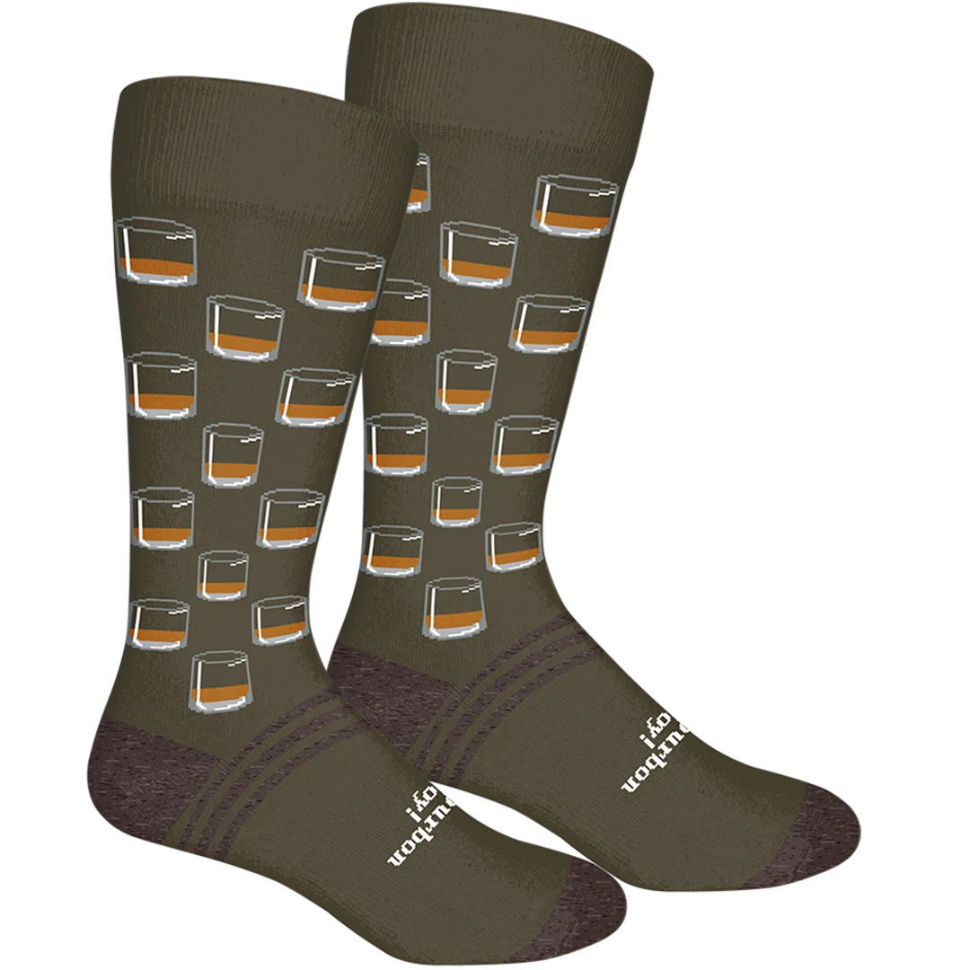 Brown Dog Hosiery Neat Sage