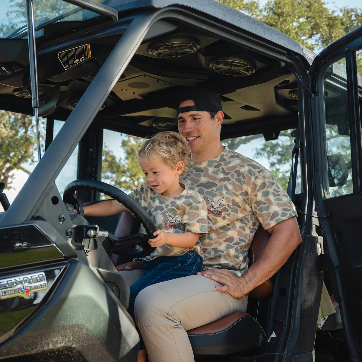 Burlebo Short Sleeve Pocket Tee - Pintail Camo