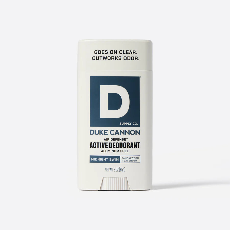 Duke Cannon Midnight Swim Air Defense Active Deodorant Aluminum Free