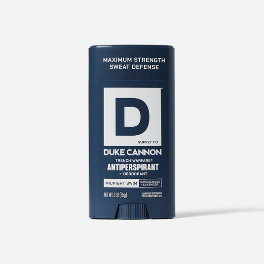 Duke Cannon Midnight Swim Trench Warfare Antiperspirant Deodorant