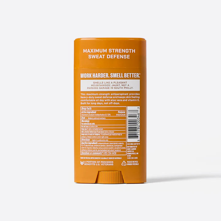 Duke Cannon Sawtooth Trench Warfare Antiperspirant Deodorant