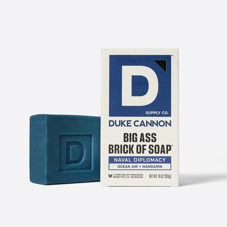 Duke Cannon Naval Diplomacy Big Ass Brick of Soap
