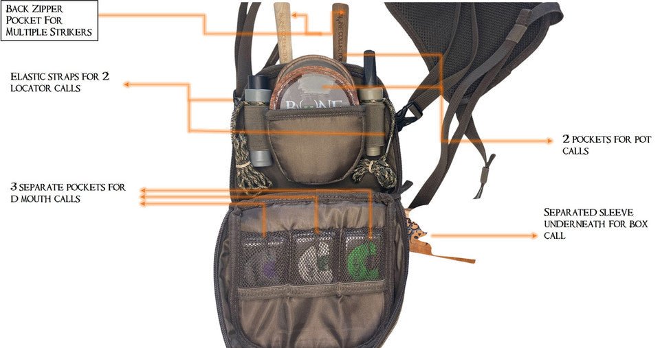 Bone Collector BC170000 BC Quick Call Chest Pack