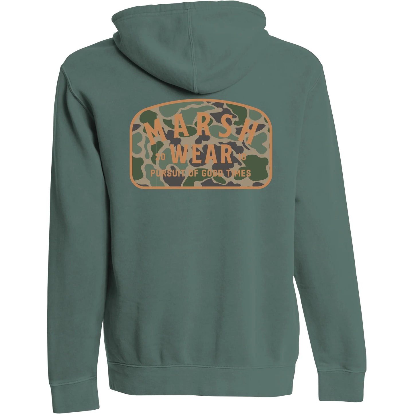 Marsh Wear Youth Alton Camo PO Hoodie, Alpine Green