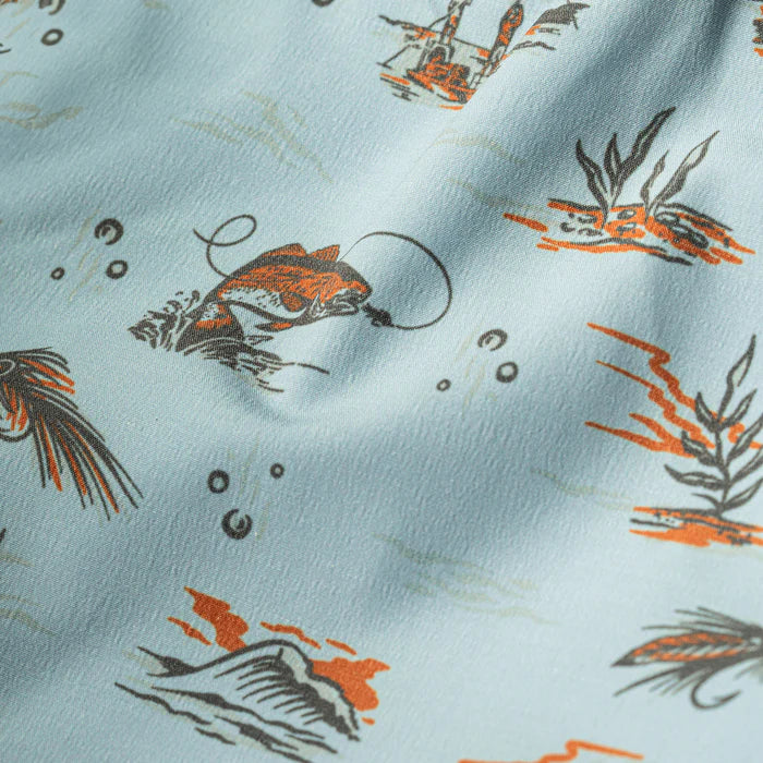 Marsh Wear Youth Fulton Hagood Volley Short, Blue Surf