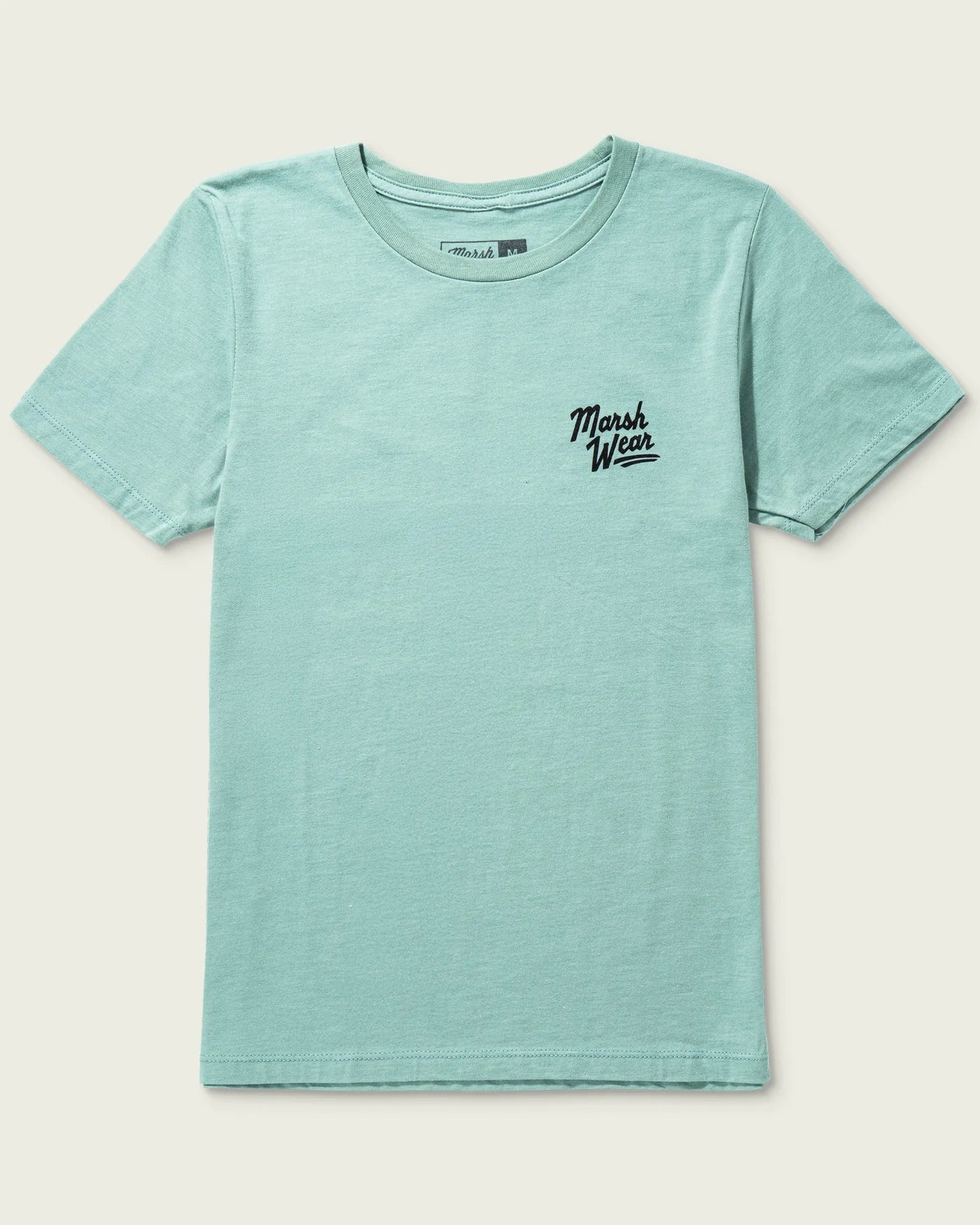 Marsh Wear Youth Heritage Bass SS T-Shirt, Agate Heather