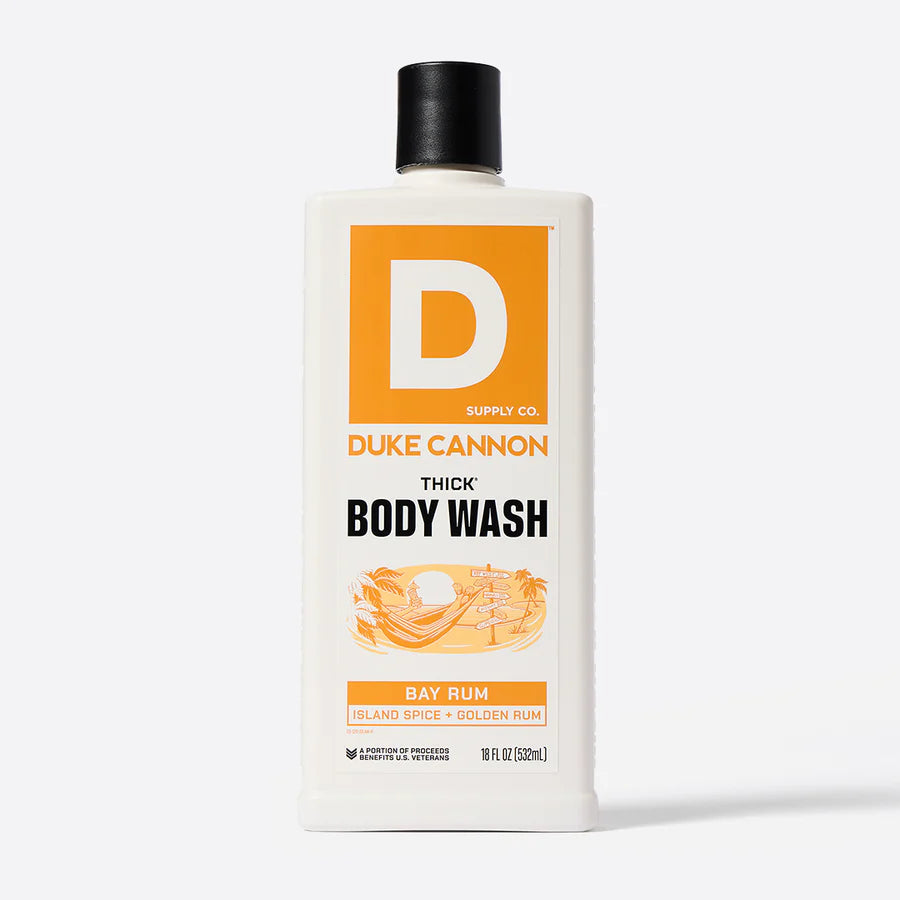 Duke Cannon Bay Rum THICK Body Wash
