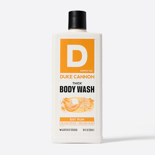 Duke Cannon Bay Rum THICK Body Wash