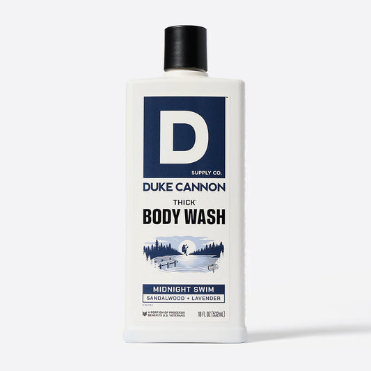 Duke Cannon Midnight Swim THICK Body Wash