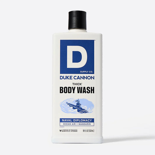 Duke Cannon Naval Diplomacy THICK Body Wash